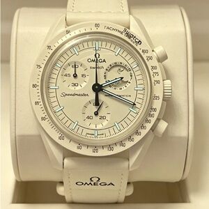 Swatch X Omega MoonSwatch Mission To The MoonPhase Watch